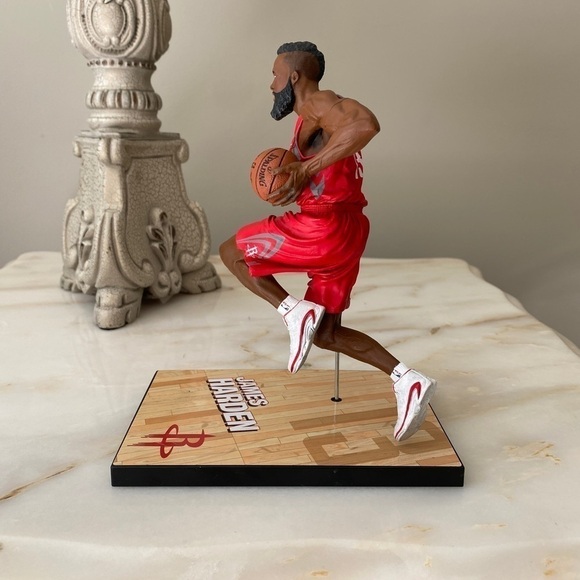 Houston Rockets NBA 2018 James Harden #13 Action Figure by TMP Int’l.Inc. - Picture 2 of 11
